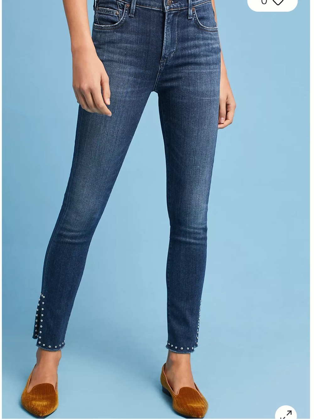 P Women’s Citizens of Humanity Rocket Crop High-Rise Skinny Jeans